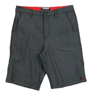 Men's Fly Racing Genuine Apparel‎ Charcoal Gray 32x11 Shorts